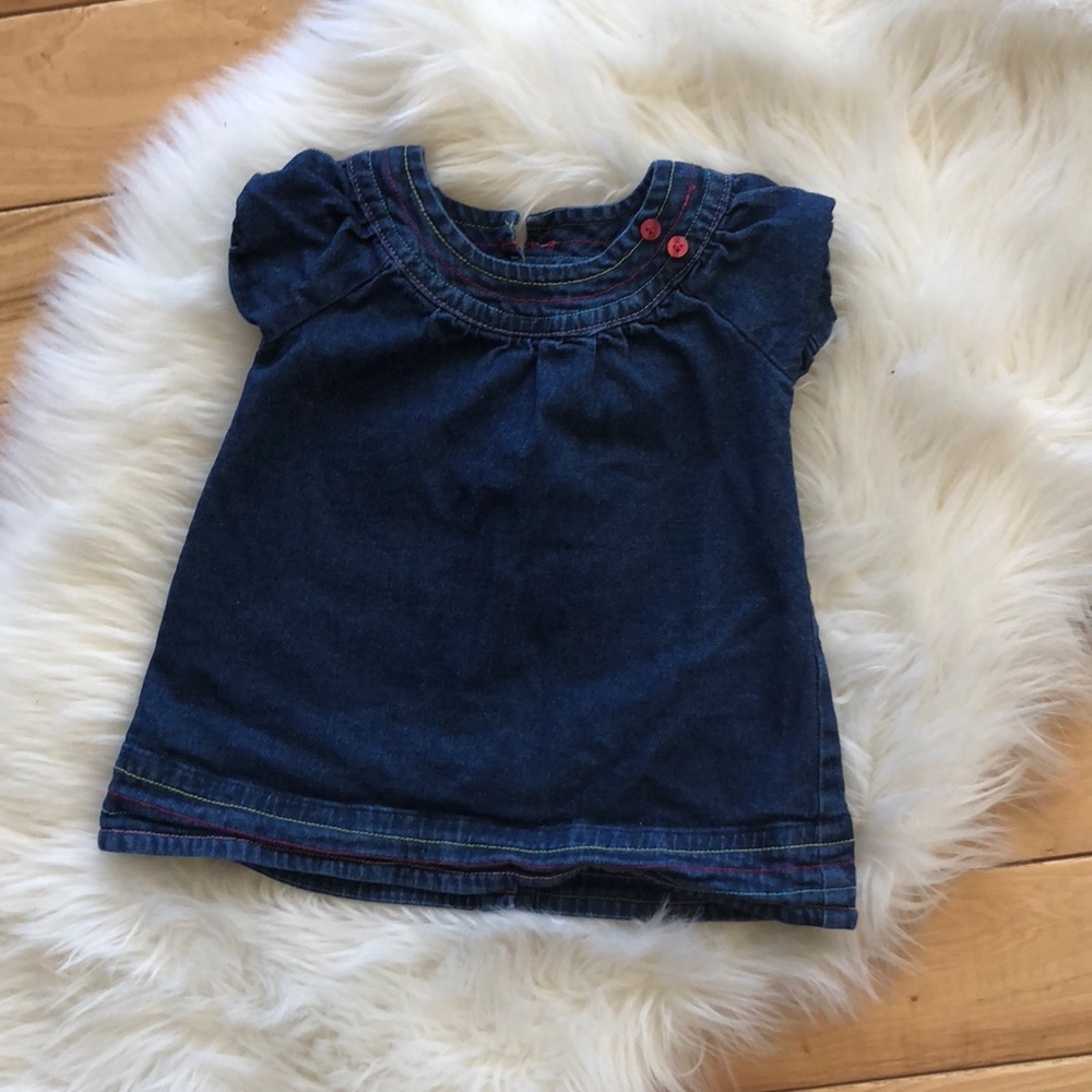 Nursery Rhyme Infant Denim Dress